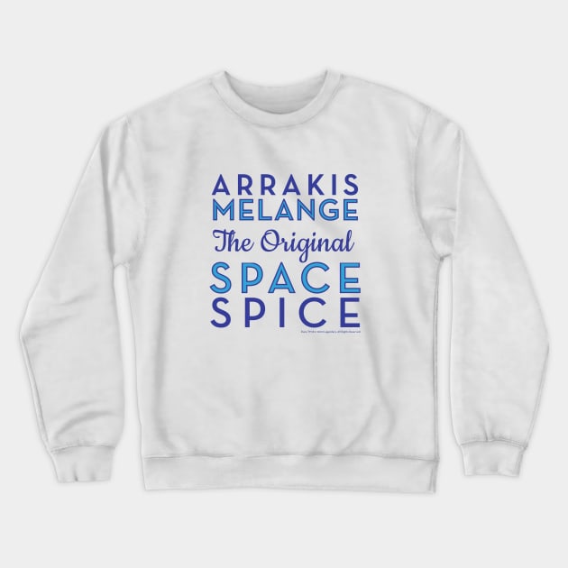 Arrakis Melange Space Spice Vintage Ad Dune Crewneck Sweatshirt by Markadesign